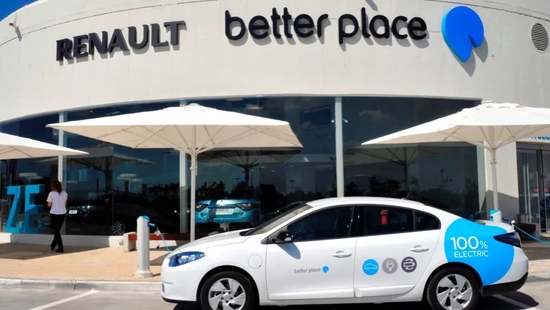 服務雷諾車型的BetterPlace換電站