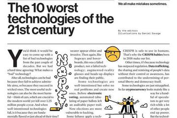 21世纪十大最糟科技：谷歌眼镜、电子烟等上榜