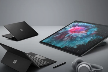 微软发暗黑系Surface全家桶