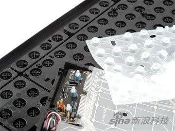 圆顶橡胶结构是薄膜键盘常见的构造