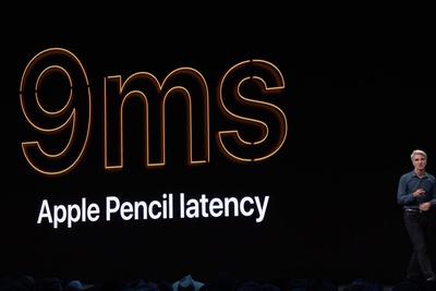 iPadOS针对Pencil优化：时延9毫秒