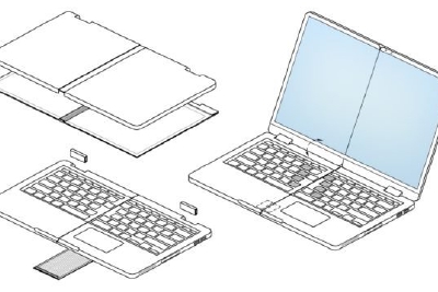 三星全新笔记本专利公开：键盘一分为二，折叠后四分之一大小