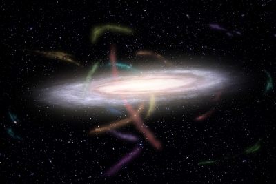 银河系周围的12条星流将帮助我们了解暗物质