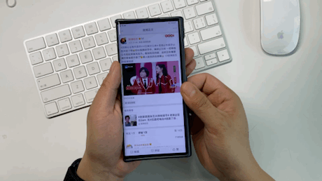 微博里的视频框在两种状态下的平滑切换,播放还没有中断
