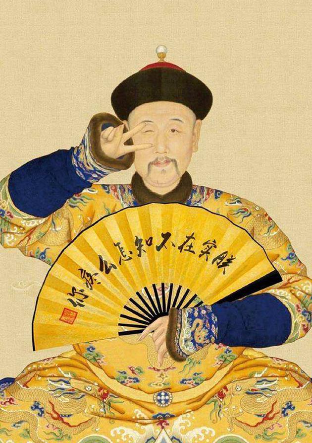 ▲ 皇帝为你卖个萌。 图片来自:故宫淘宝