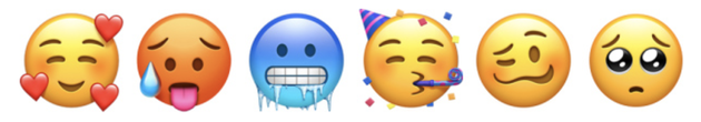 部分新的emoji表情