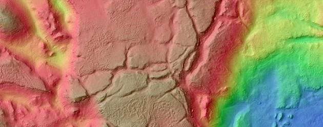 国外艺术家竟然利用火星地形数据制作逼真视频