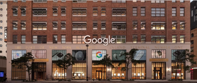 全球第一家Google Store，图片来源于Google Blog