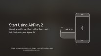 弹出Start Using AirPlay 2