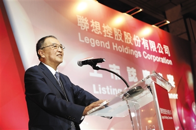 柳传志，联想控股股份有限公司董事长、联想集团创始人，中国创客导师。受访者供图