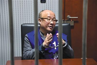 今年1月14日,张小雷自首后首次接受采访。警方供图