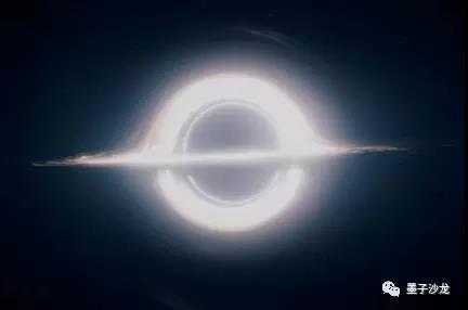 星际穿越中的黑洞“卡冈都亚”(图片来源网络)