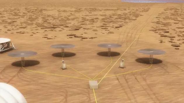 废纸篓大小的核反应堆可为火星基地提供电能