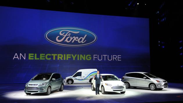 福特2020年之前向电动汽车投资110亿美元