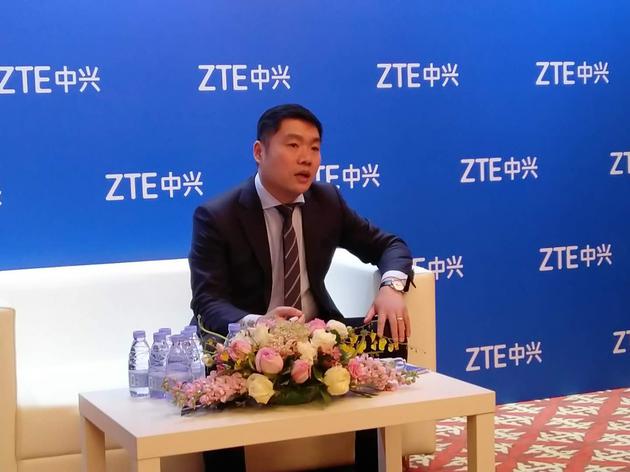 中兴通讯高级副总裁张建国接受采访