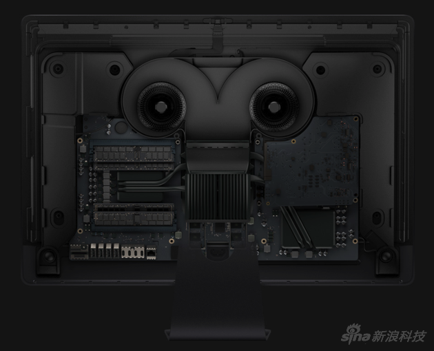 内部结构跟iMac完全不一样
