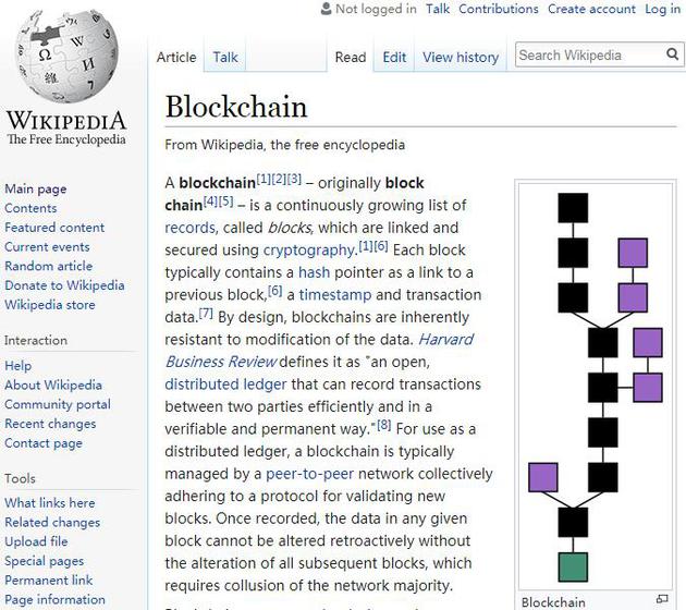 维基百科联合创始人:希望用区块链技术储存世界知识