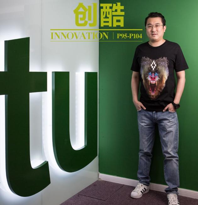 图森未来公司CEO 陈默（图片来源：《中国企业家》，摄影/邓攀）