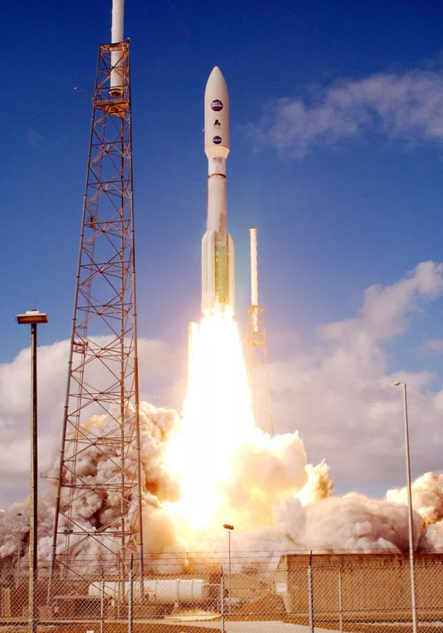 2006年1月19日，新视野号探测器发射升空。来源：NASA