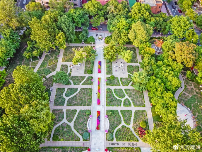 睦南道公园的绝美之景