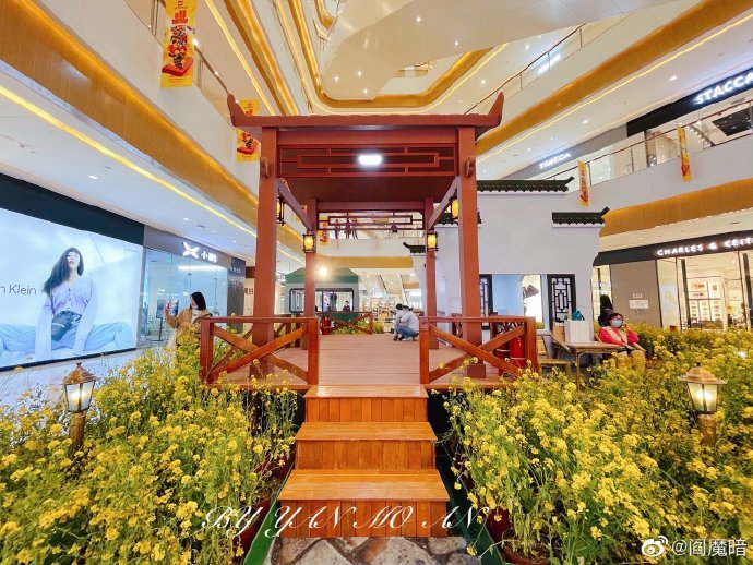 去天河城看那片黃色花海！