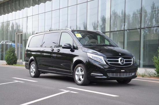 19款进口奔驰V250报价 展位现车惊艳改装