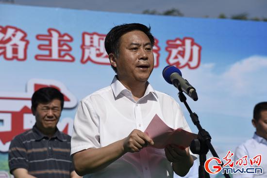 南阳市委副书记王智慧致辞