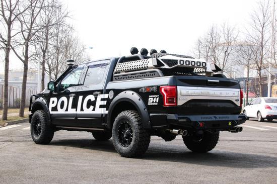 最新福特猛禽皮卡F150改装版美式战警