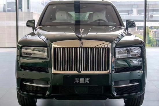 劳斯莱斯库里南现车 奢华高端揽景坐席
