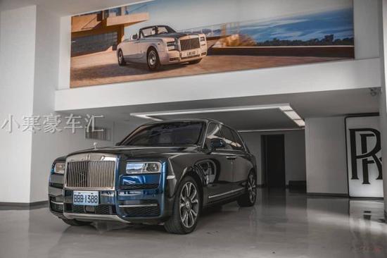 2019款劳斯莱斯库里南豪华外观引人瞩目