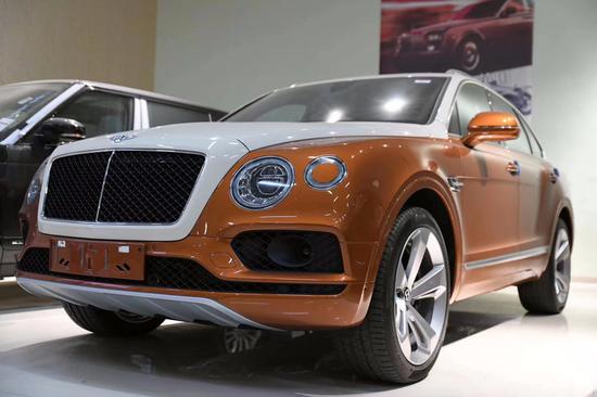 20款宾利添越现车热销特卖 内饰奢华至极