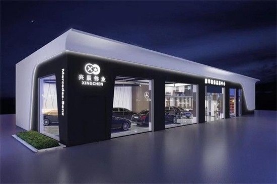 奔驰威霆大空间商务车 高顶半隔断设计