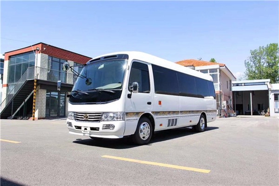 丰田考斯特12座价格 改装豪华版现车