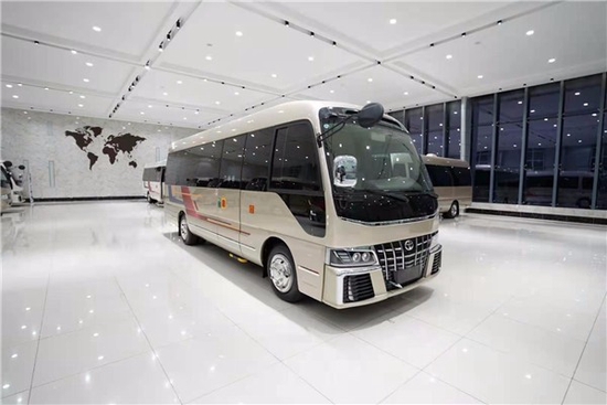 丰田考斯特12座顶配现车 改装价格