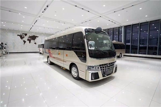 丰田考斯特12座顶配价格 现车改装商务