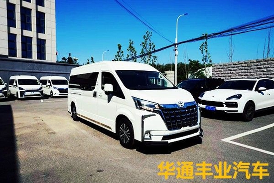 丰田海狮7座裸车价格 进口商务车改装