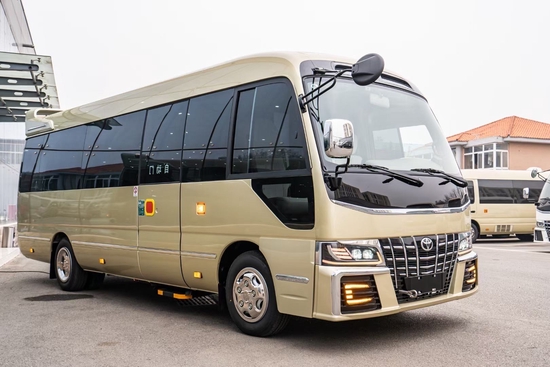 丰田考斯特7座商务车v6价格 现车特惠中