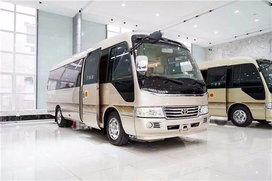 丰田考斯特12座报价顶配参数 优惠5万