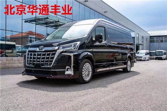 2023款丰田海狮7座蝶翅蓝现车大空间