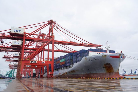 天津港开通直航南美新航线