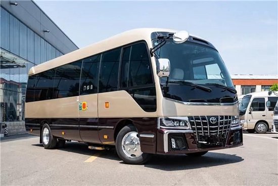丰田考斯特现车2024新款中巴车定制改装