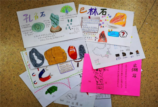 岳阳道小学二年一班以“石头会说话”为主题开展讨论和撰写学习心得