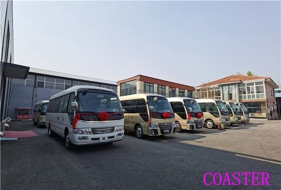 丰田考斯特19座 改装现车优惠报价