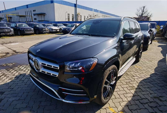 进口2022款奔驰GLS450黑咖现车110万起
