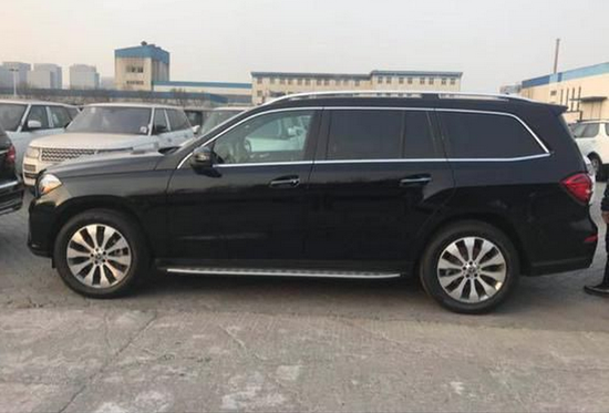 2018款奔驰GLS450豪华尽显悬架尊贵显示