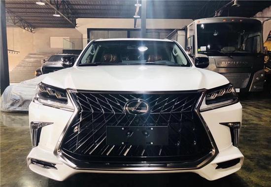 18款雷克萨斯570天津现车豪华却不失优雅