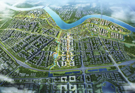 葛沽城市综合开发PPP项目整体效果图