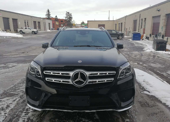 18款奔驰GLS450加版天津港口现车实拍出