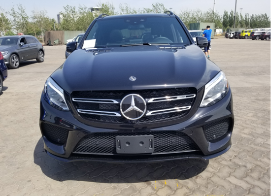 18款加版奔驰GLE43 天津港现车手续齐