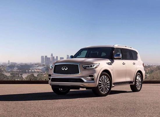 18款英菲尼迪QX80到港现车 配置丰富颜色